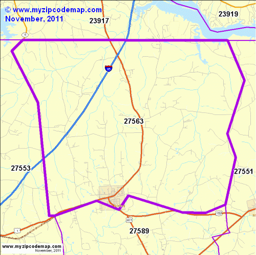 map of 27563