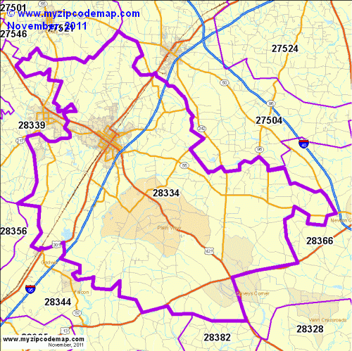map of 28334