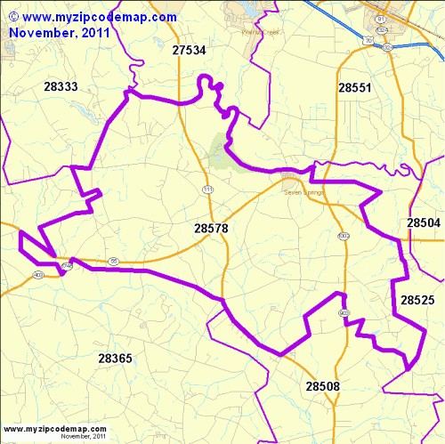 map of 28578