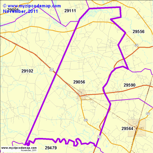 map of 29056