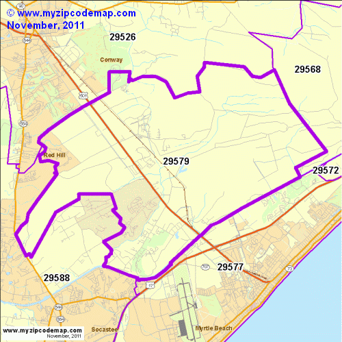 map of 29579