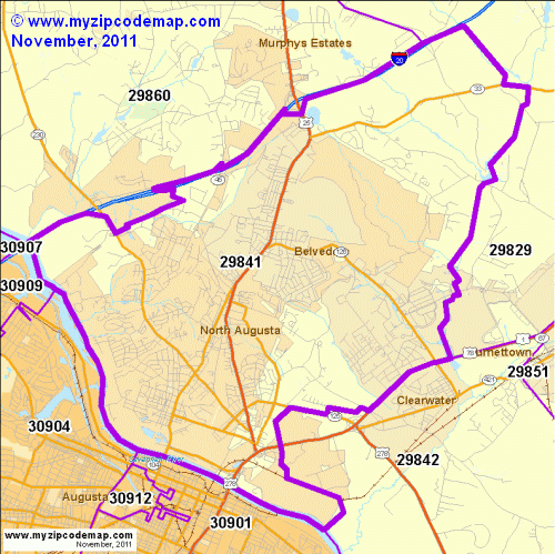 map of 29841