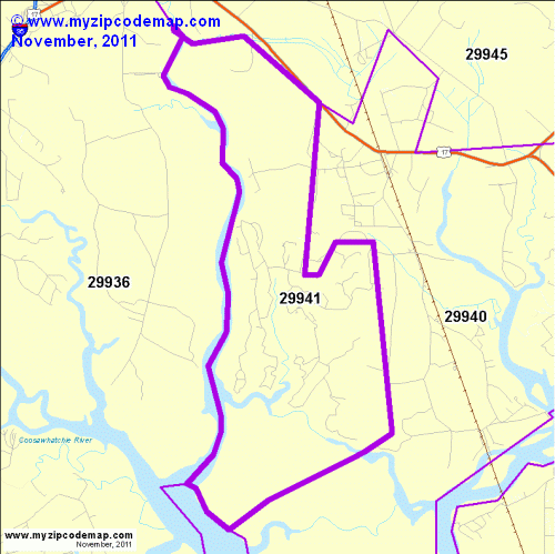 map of 29941