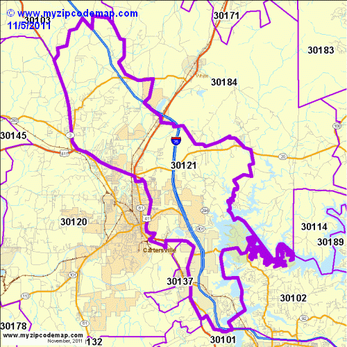 map of 30121