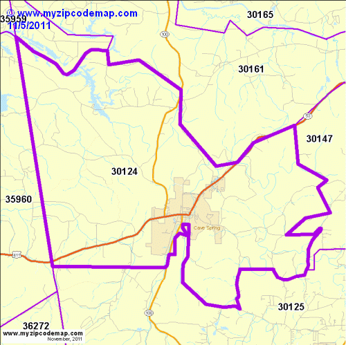 map of 30124