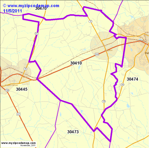 map of 30410