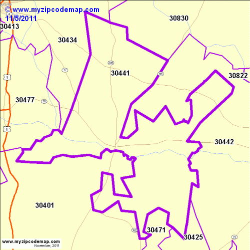 map of 30441