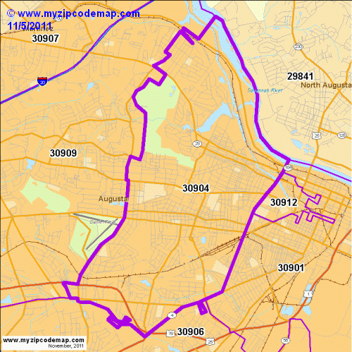 map of 30904