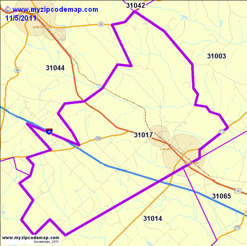 map of 31017