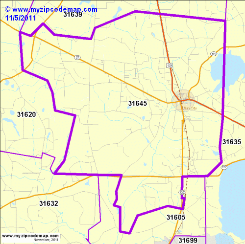 map of 31645