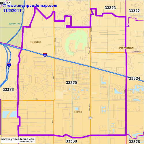 map of 33325