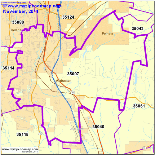 map of 35007