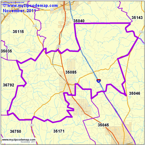 map of 35085