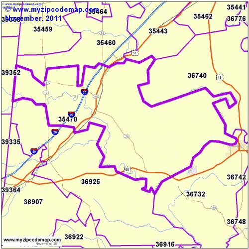 map of 35470