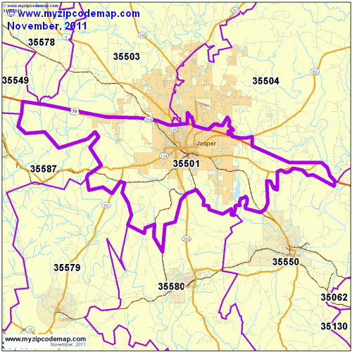 map of 35501