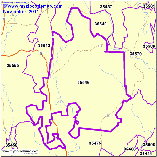 map of 35546