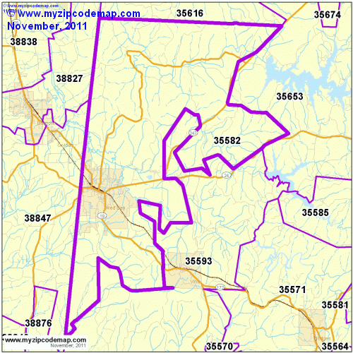 map of 35582