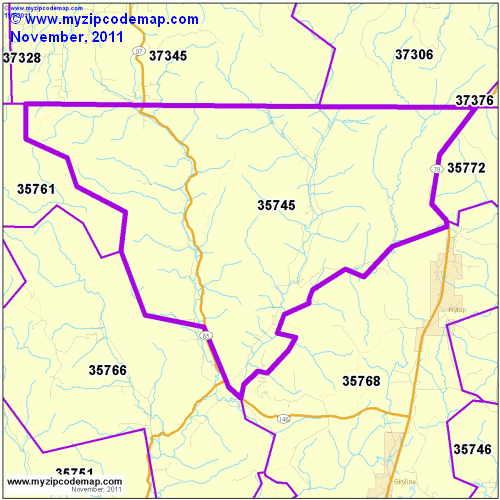map of 35745