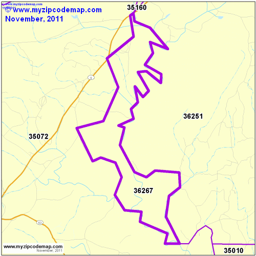 map of 36267