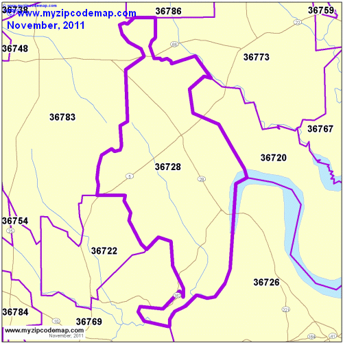 map of 36728