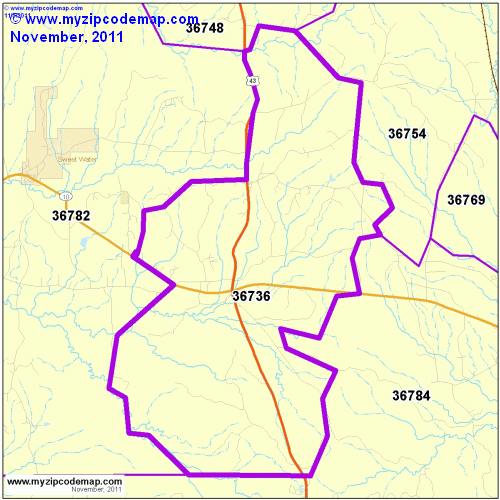 map of 36736