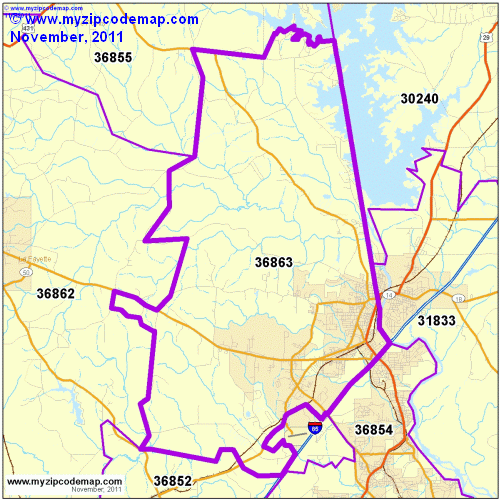 map of 36863