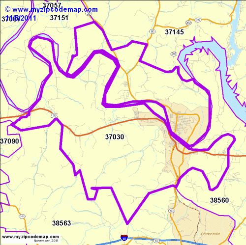 map of 37030