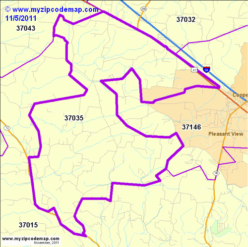 map of 37035