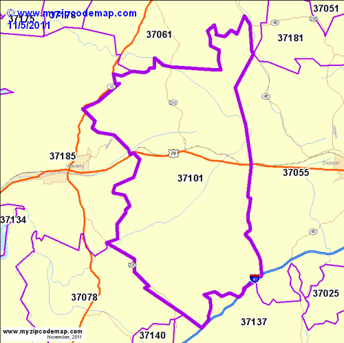 map of 37101