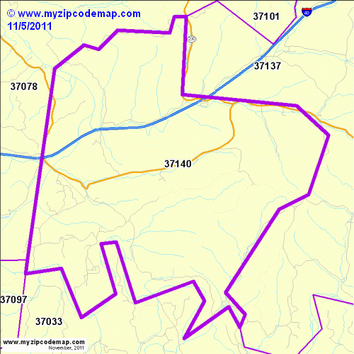 map of 37140