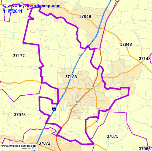 map of 37188