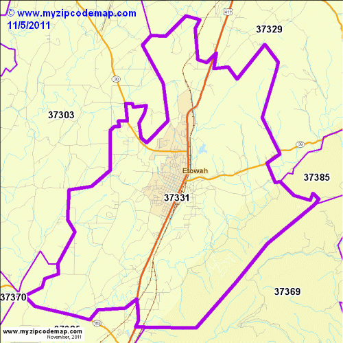 map of 37331