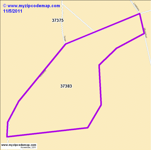 map of 37383