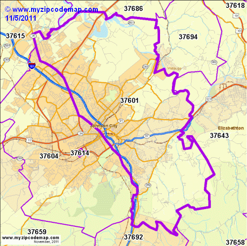 map of 37601