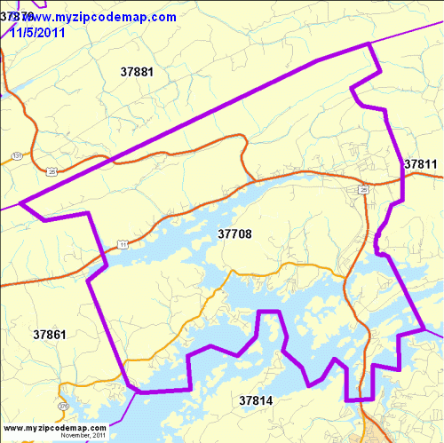 map of 37708