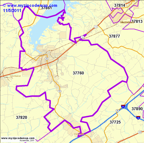 map of 37760