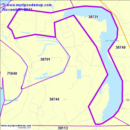 map of 38731