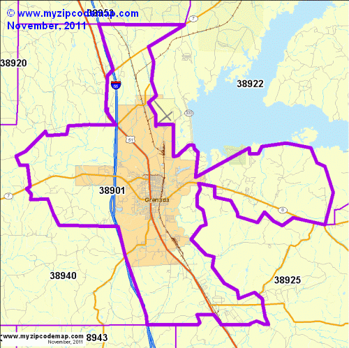 map of 38901