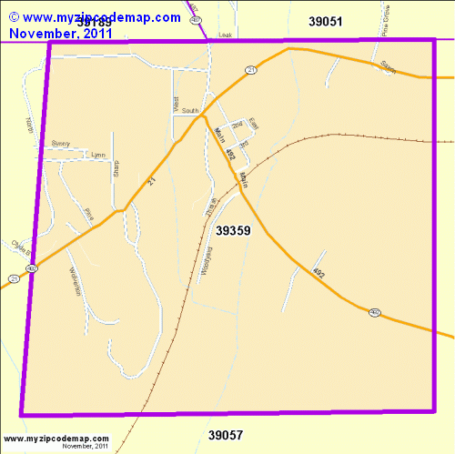 map of 39359