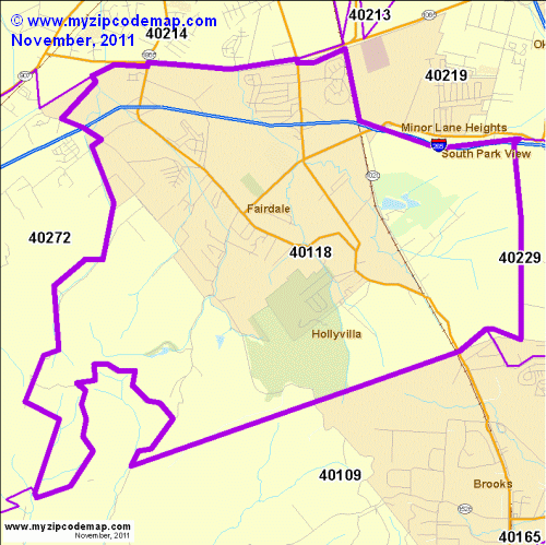 map of 40118