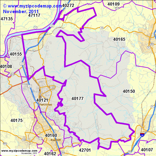 map of 40177