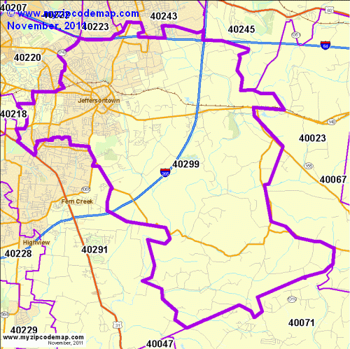 map of 40299