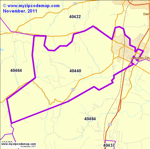 map of 40440