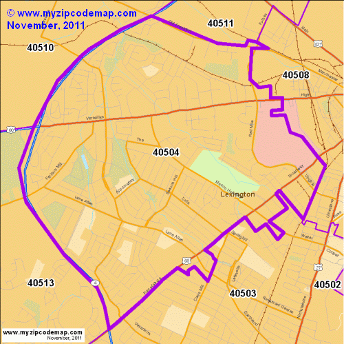 map of 40504
