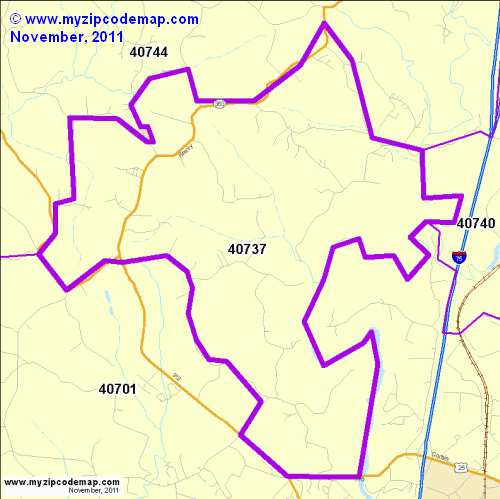map of 40737