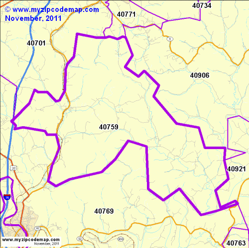 map of 40759