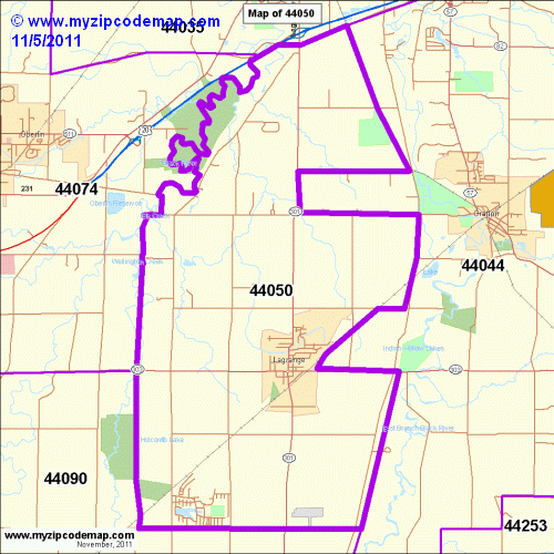 map of 44050