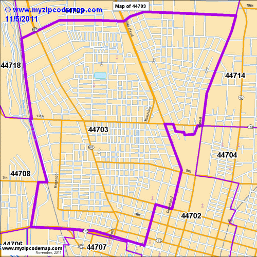 map of 44703