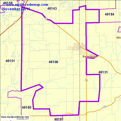map of 46106