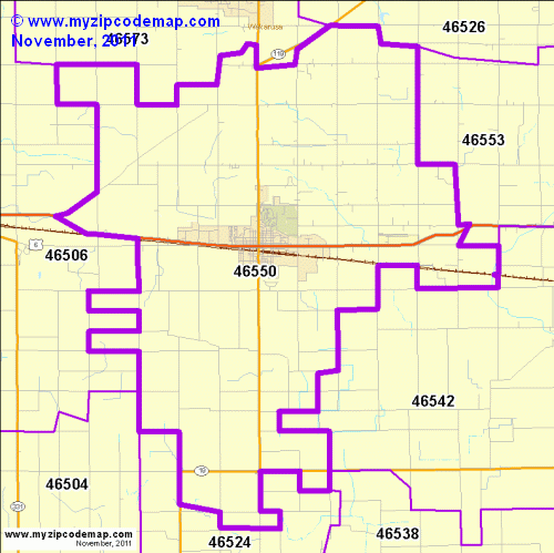 map of 46550